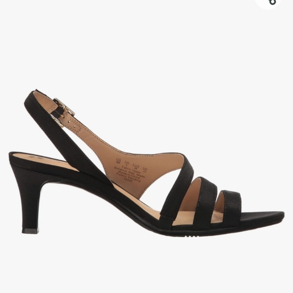 💥NIB NATURALIZER WOMEN TAIMI DRESS SANDALS SIZE 8W BLACK - Picture 5 of 5